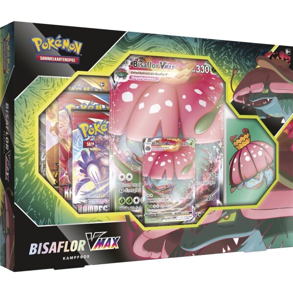 Pokemon - Vmax Battle Box - Bisaflor Vmax - Deutsch