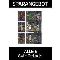 Panini FIFA 365 - 2017 Adrenalyn XL - ALLE 9 Axl - Debuts
