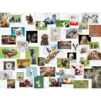 Ravensburger 16711 - Funny Animals Collage - 1500 Teile