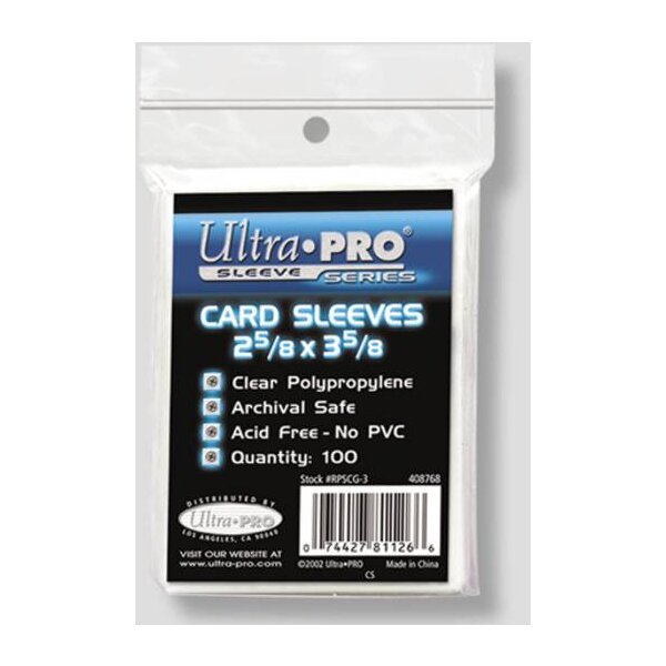 Schutzhüllen Ultra Pro Einzelhüllen Sleeves - 500 Stück(5x100)
