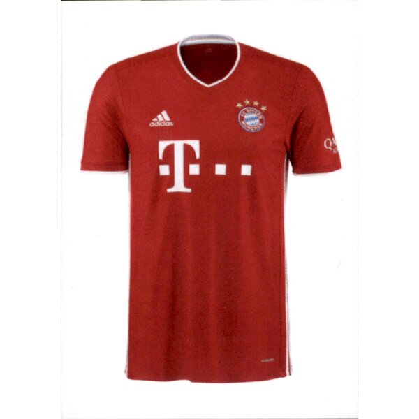 Sticker 8 - Trikot 1 - Panini FC Bayern München 2020/21