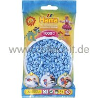 HAMA Perlen 1000 Stück Pastell Blau