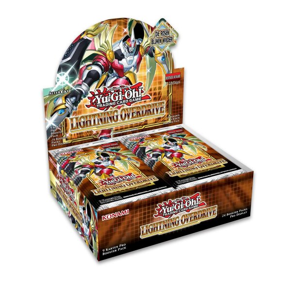 Yugioh - Lightning Overdrive - 1 Display - Deutsch 1. Auflage