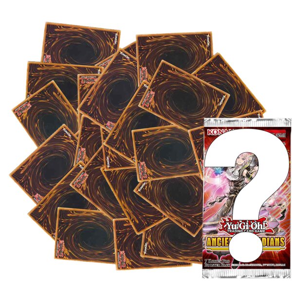 YGO 25 verschiedene Rare Karten + 1 zufälliges Booster - Deutsch