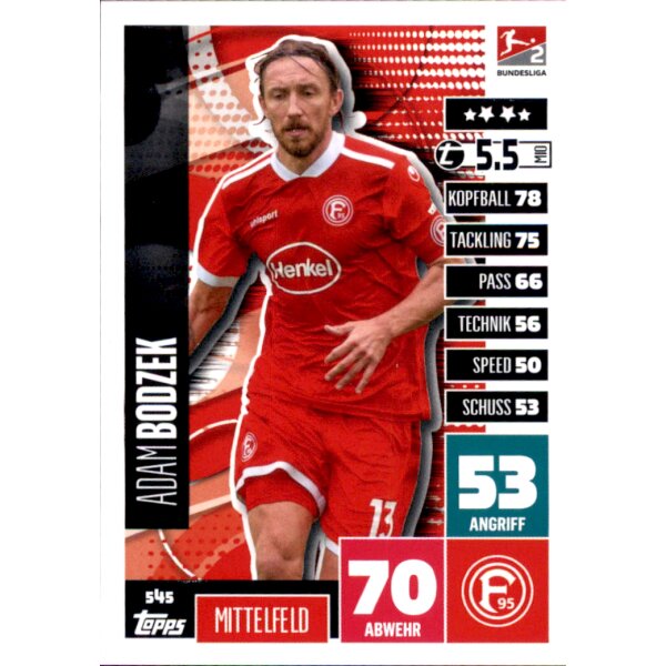 545 - Adam Bodzek - 2. Bundesliga  - 2020/2021