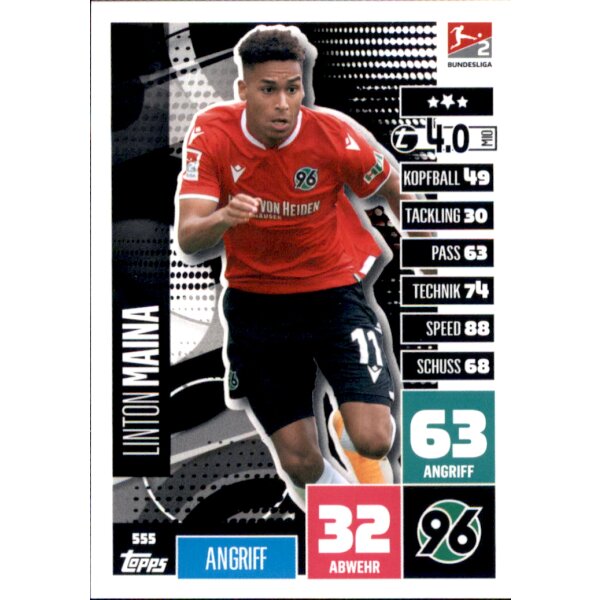 555 - Linton Maina - 2. Bundesliga  - 2020/2021