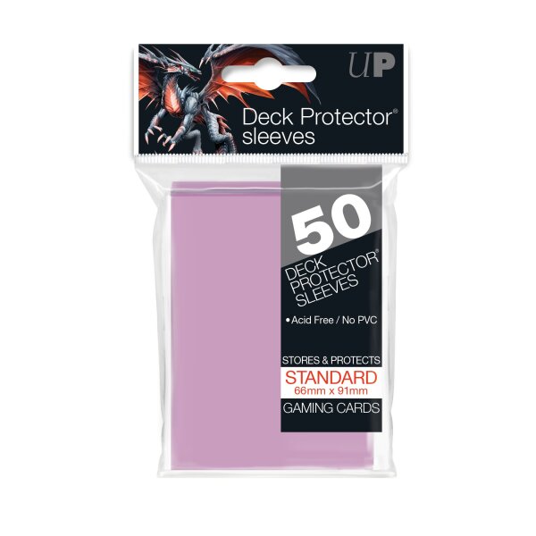 Ultra Pro - Protector Sleeves - Bright Pink - Standardgröße 50 Stück