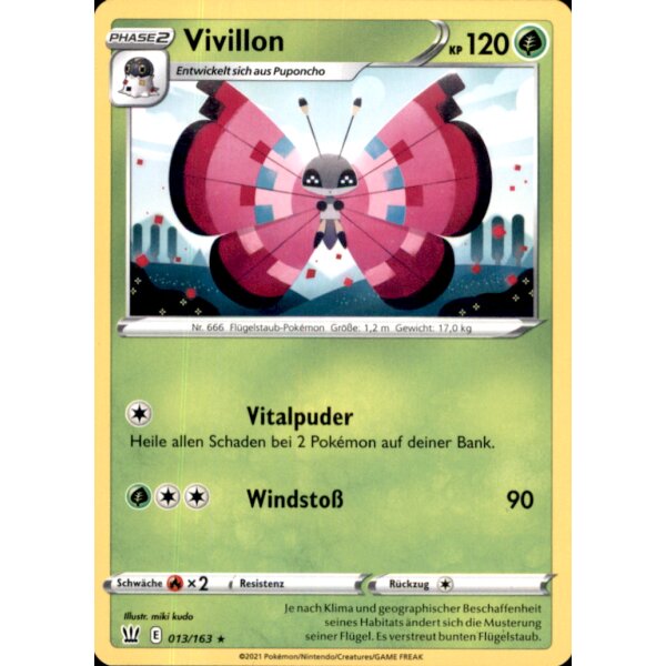 013/163 - Vivillon - Rare