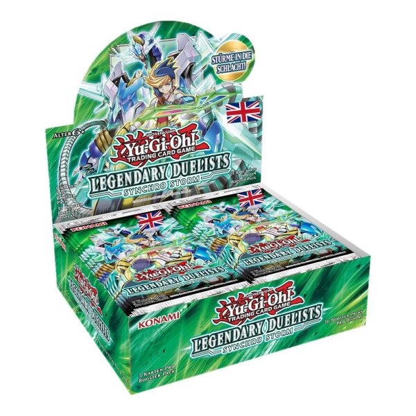 YGO - Legendary Duelist: Synchro Storm - 1 Display - Englisch - 1. Auflage