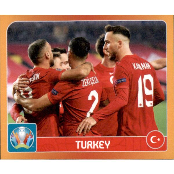 Panini EM 2020 Tournament 2021 - Sticker 9 - Gruppe A - Türkei