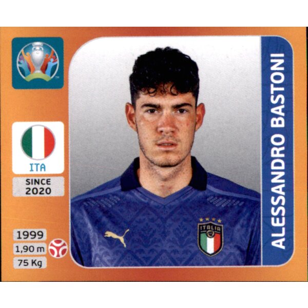 Panini EM 2020 Tournament 2021 - Sticker 15 - Alessandro Bastoni - Italien