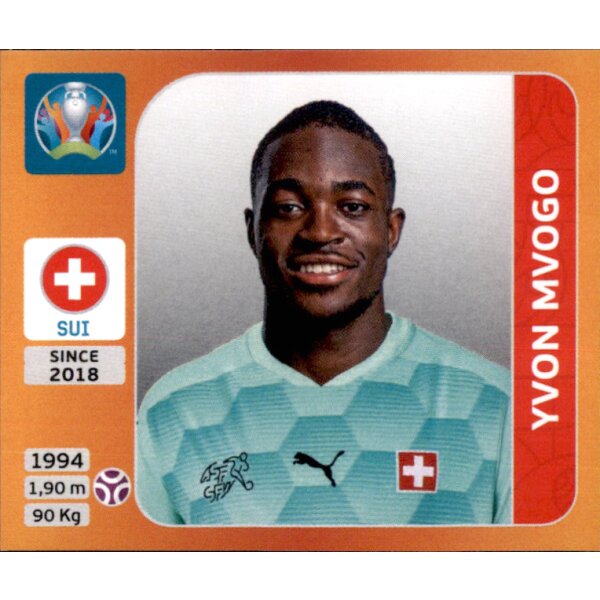 Panini EM 2020 Tournament 2021 - Sticker 46 - Yvon Mvogo - Schweiz