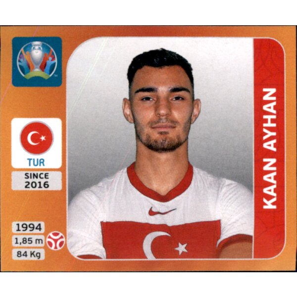 Panini EM 2020 Tournament 2021 - Sticker 68 - Kaan Ayhan - Türkei