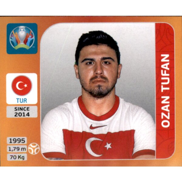 Panini EM 2020 Tournament 2021 - Sticker 78 - Ozan Tufan - Türkei