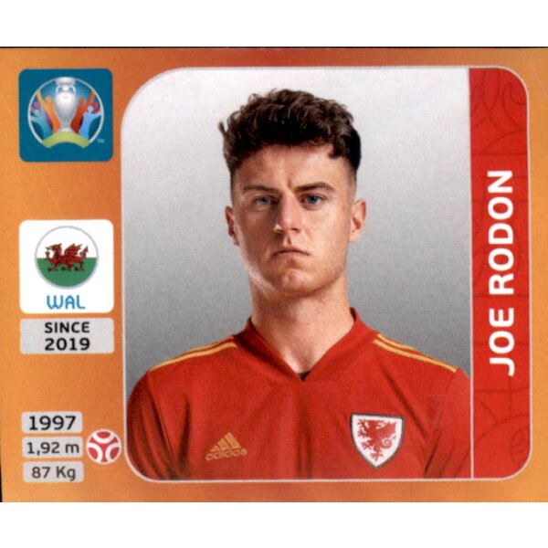 Panini EM 2020 Tournament 2021 - Sticker 106 - Joe Rodon - Wales