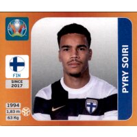 Panini EM 2020 Tournament 2021 - Sticker 192 - Pyry Soiri...