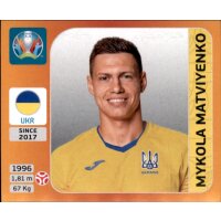 Panini EM 2020 Tournament 2021 - Sticker 327 - Mykola...