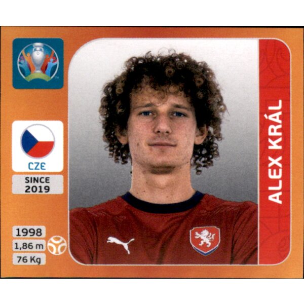 Panini EM 2020 Tournament 2021 - Sticker 393 - Alex Kral - Tschechien