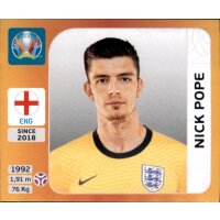 Panini EM 2020 Tournament 2021 - Sticker 403 - Nick Pope...