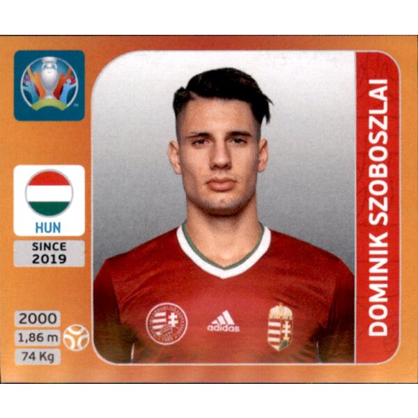 Panini EM 2020 Tournament 2021 - Sticker 640 - Dominik Szoboszlai - Ungarn