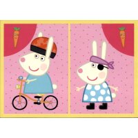 Karte C22 - Peppa Pig Wutz Spiele mit Gegensätzen