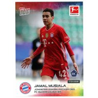 Karte 171- Jamal Musiala- Bundesliga Topps NOW