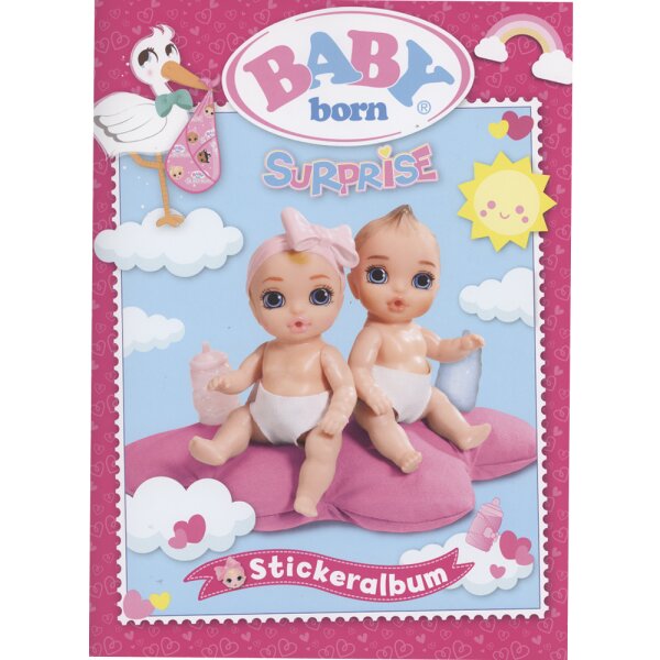 Baby Born Surprise - Sammelsticker - 1 Album + 20 Tüten