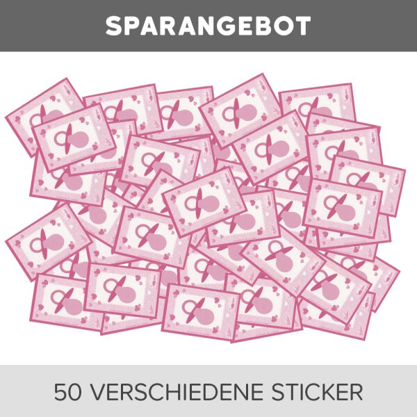 Baby Born Surprise - Sammelsticker - 50 verschiedene Sticker (zufällige Auswahl)