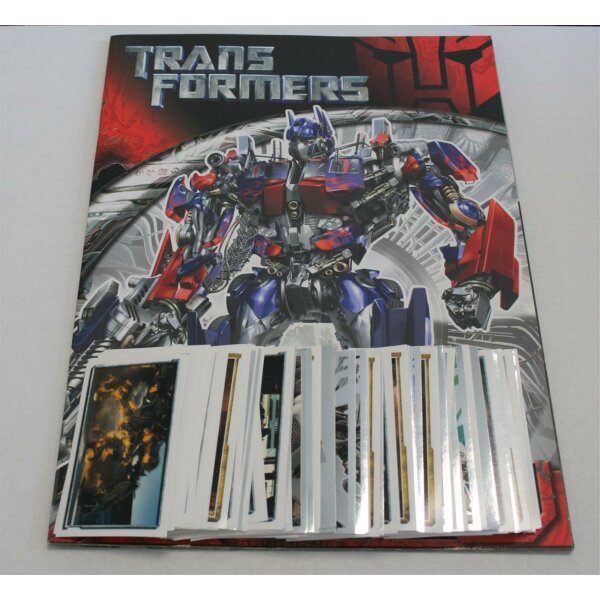 Transformers - Sammelsticker - Komplettsatz + Album