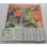 Shrek 2 - Sammelsticker - Komplettsatz + Album