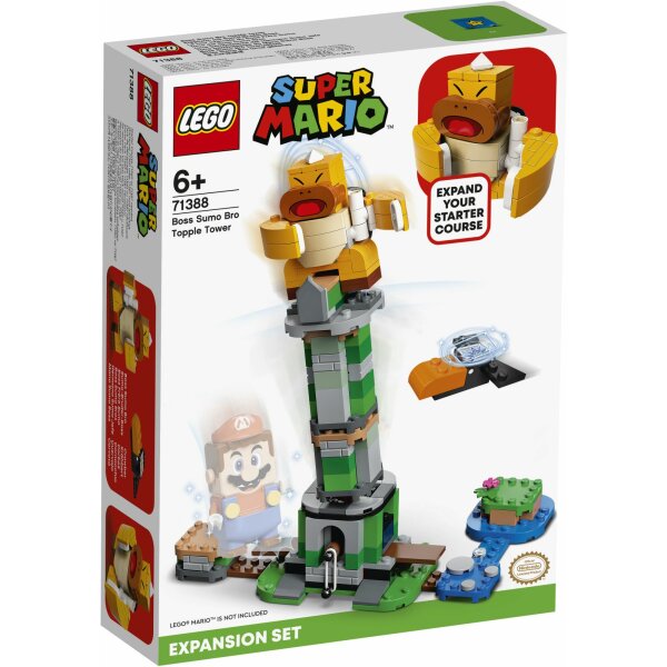 LEGO® Super Mario 71388 Kippturm mit Sumo-Bruder-Boss – Erweiterungsset