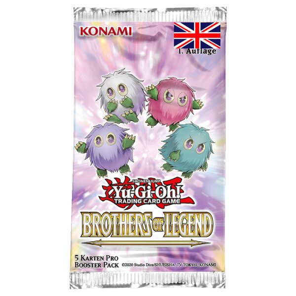 Yugioh - Battle of Legend: Brothers of Legend - 1 Booster - ENGLISCH