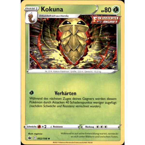 002/198 - Kokuna - Uncommon