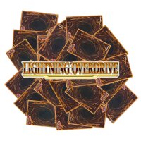 YGO 25 verschiedene Common Karten - Lightning Overdrive -...