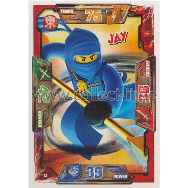 013 - Jay - Helden Karte - LEGO Ninjago