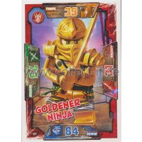 027 - Goldener Ninja - Helden Karte - LEGO Ninjago