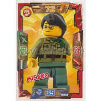 034 - Misako - Helden Karte - LEGO Ninjago