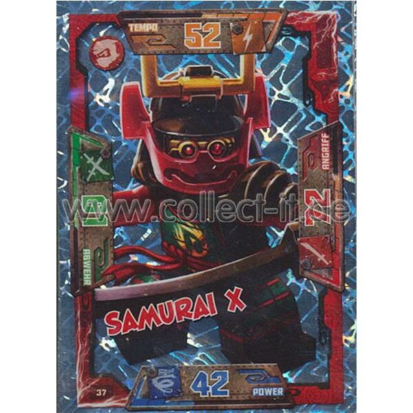 037 - Samurai X - Spezial Karte - LEGO Ninjago