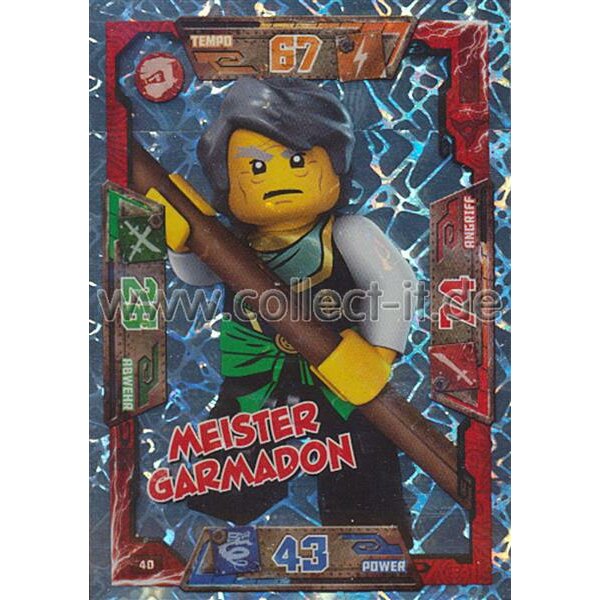 040 - Meister Garmadon - Spezial Karte - LEGO Ninjago