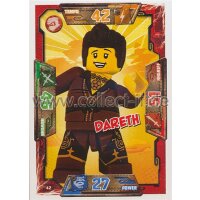 042 - Dareth - Helden Karte - LEGO Ninjago