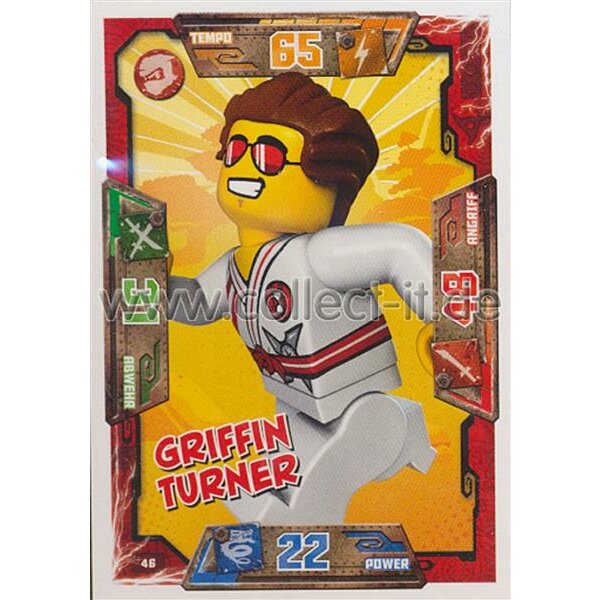 046 - Griffin Turner - Helden Karte - LEGO Ninjago