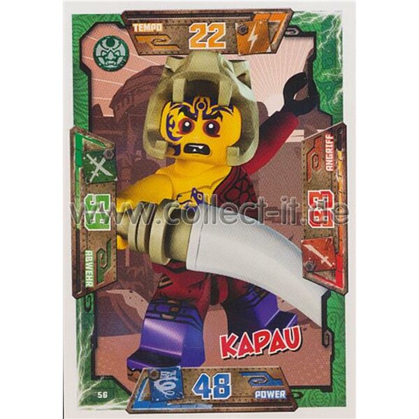 056 - Kapau - Schurken Karten - LEGO Ninjago