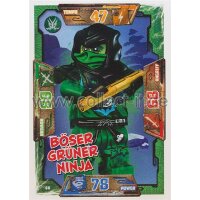 068 - Böser Grüner Ninja - Schurken Karten -...