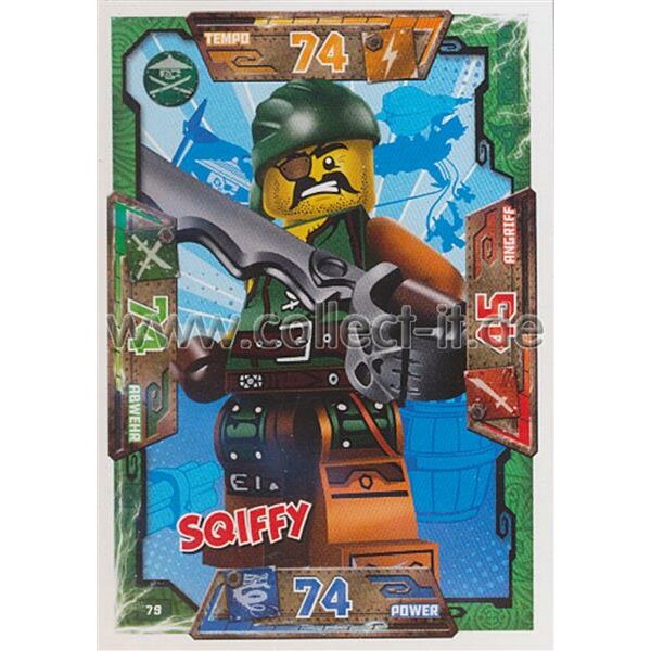 079 - Sqiffy - Schurken Karten - LEGO Ninjago