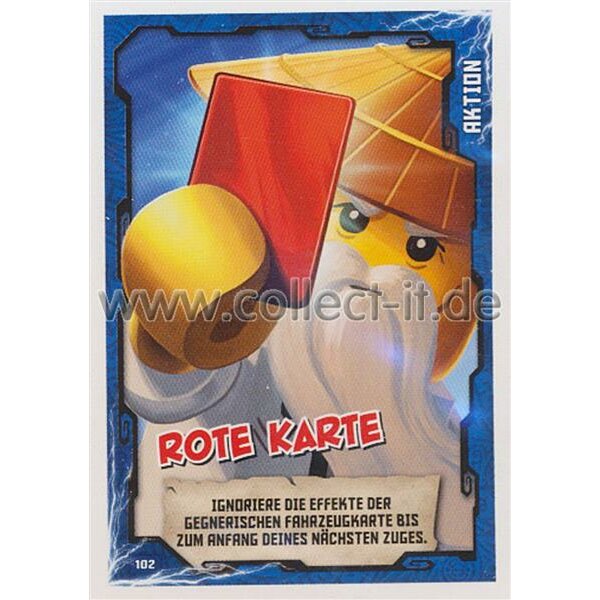 102 - Rote Karte - Aktionskarten - LEGO Ninjago