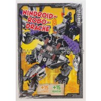163 - Nindroid-Robo-Drache - Fahrzeugkarte - LEGO Ninjago