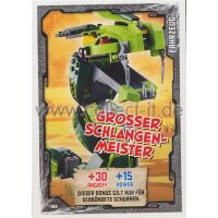 168 - Grosser Schlangen-Meister - Fahrzeugkarte - LEGO...