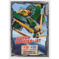 190 - Lloyds Booster-Jet - Fahrzeug Karte - LEGO Ninjago