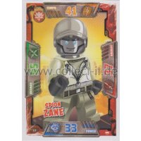 017 - Spion Zane - Helden Karte - LEGO Ninjago SERIE 2