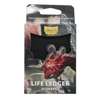 Dragon Shield Life Ledger Scorepad Schwarz